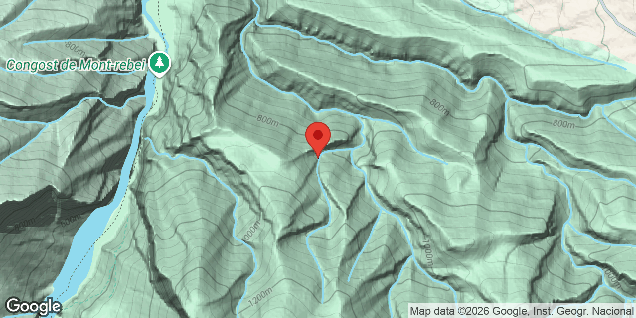 Mapa de situació de QUEIXIGAR, FORAT Nº2 DEL
