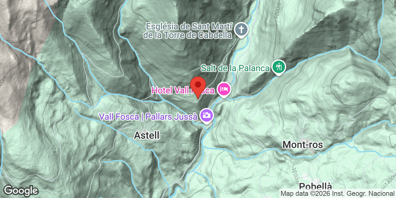 Mapa de situació de SOLANET, AVENC DEL
