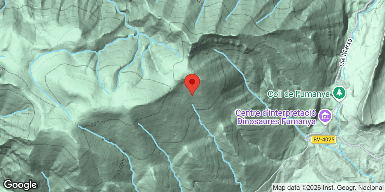 Mapa de situació de RACONADA, BÒFIA DE LA