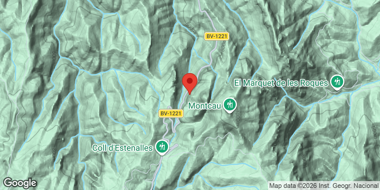 Carte de situation de ESTENALLES, COVA D'