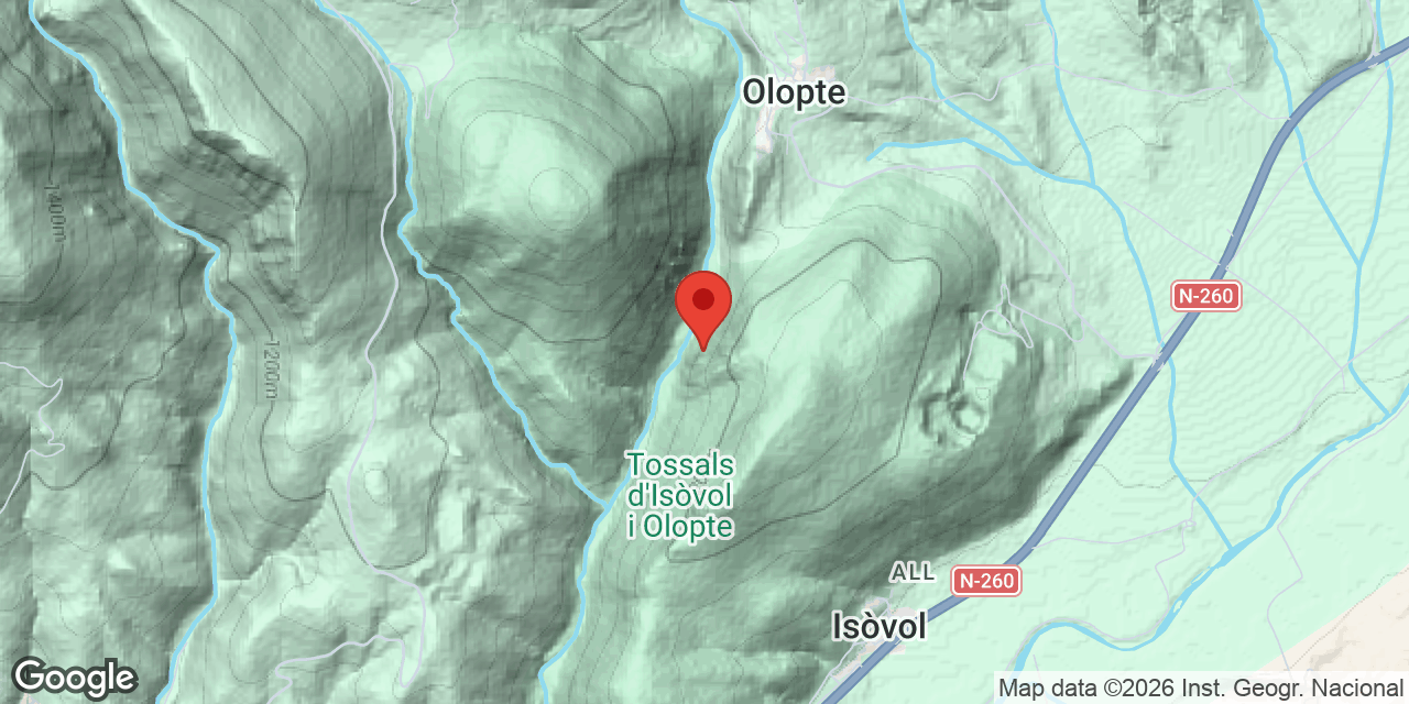 Location map of VENT, BALMA DEL