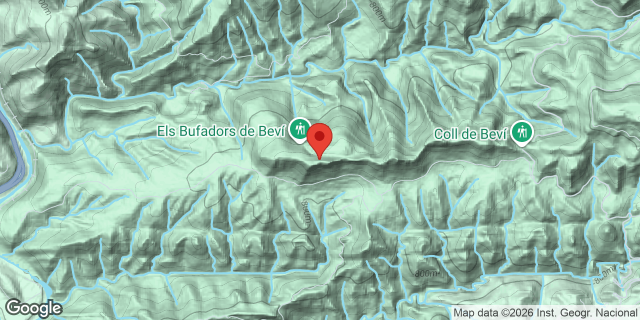Mapa de situació de BARÓ, COVA DEL