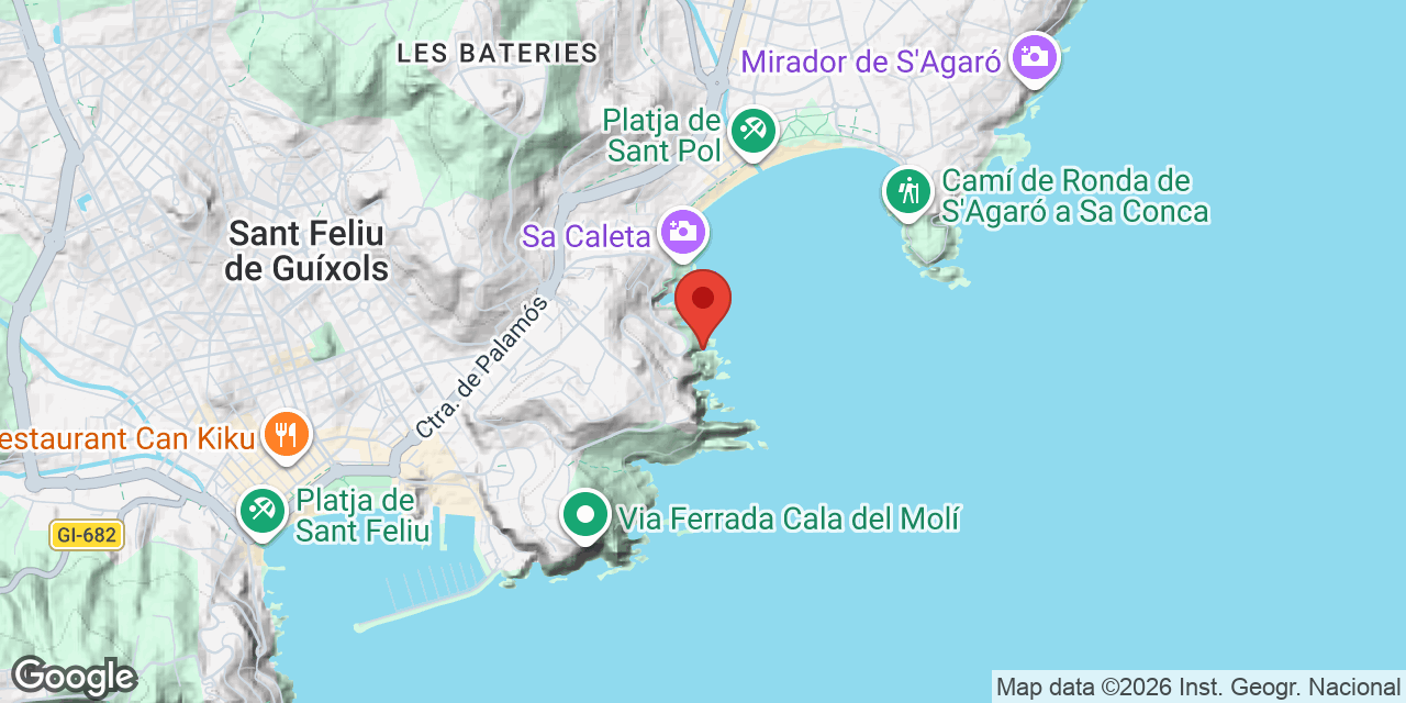 Location map of CALA PEIX, COVA Nº3 DE