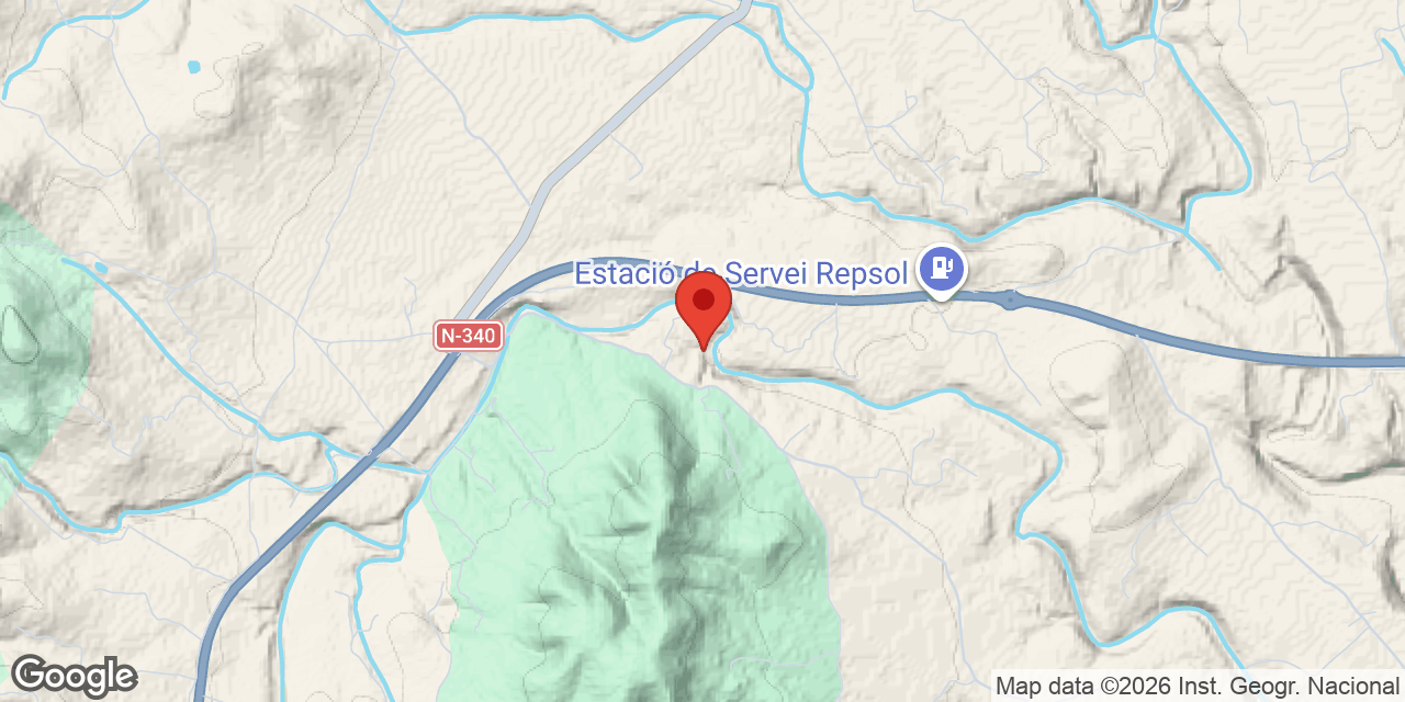 Carte de situation de ADELL, COVA DE N'