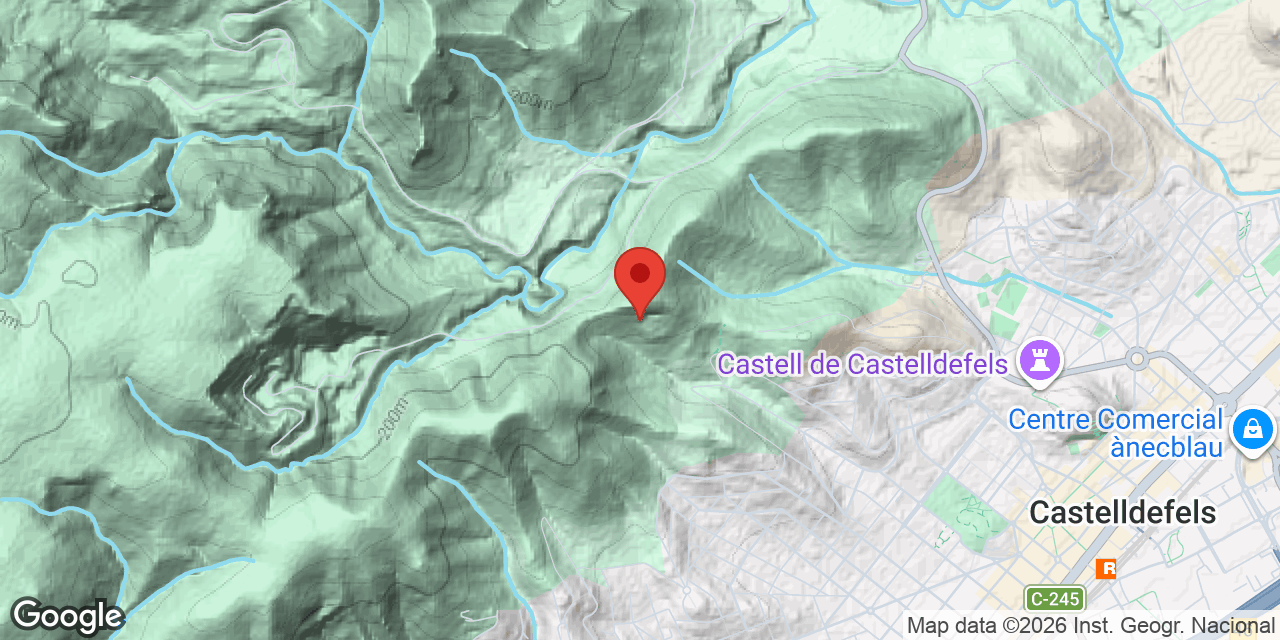 Mapa de situació de PERDUDA,  COVA