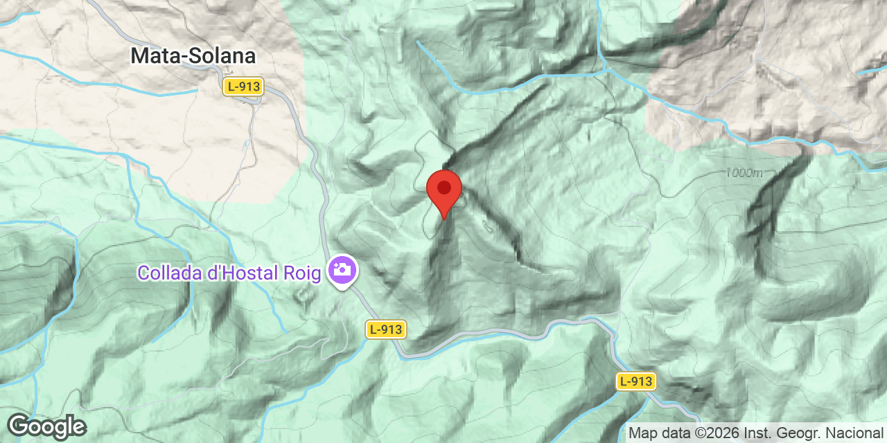 Mapa de situació de GOS, AVENC DEL