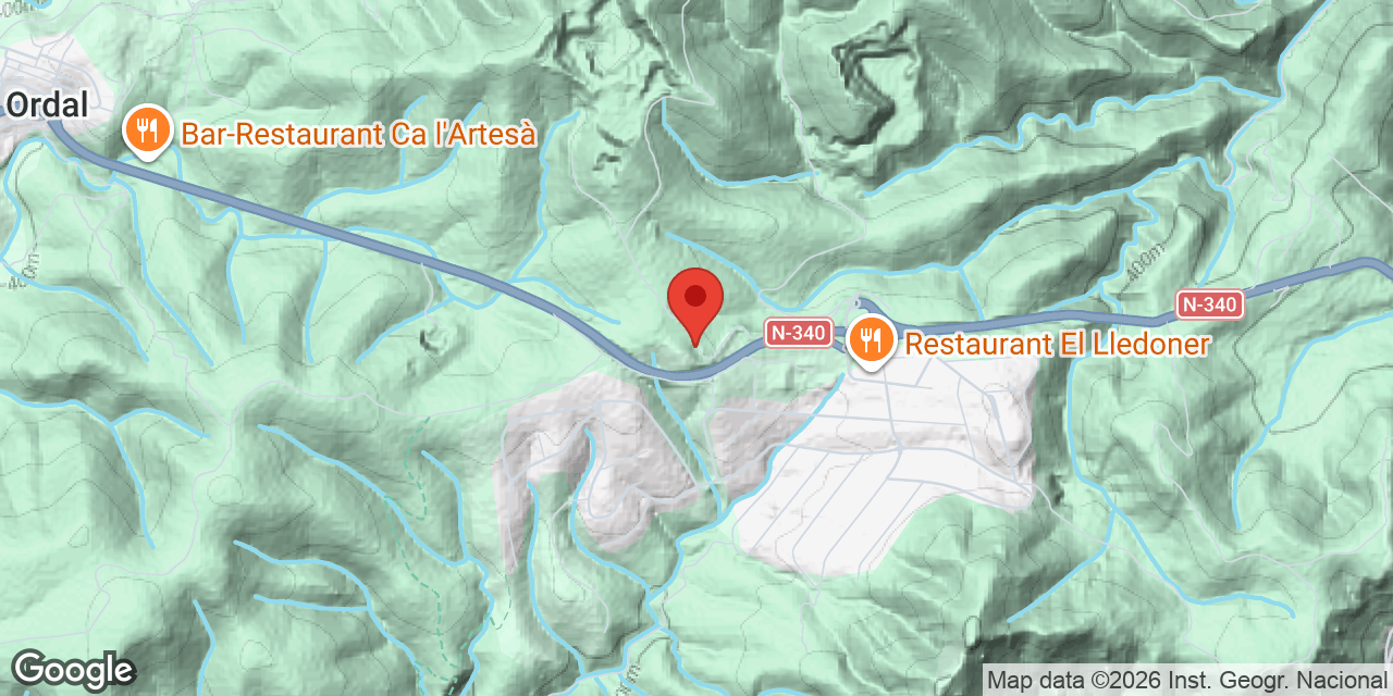 Carte de situation de MORRUT,  COVA DEL
