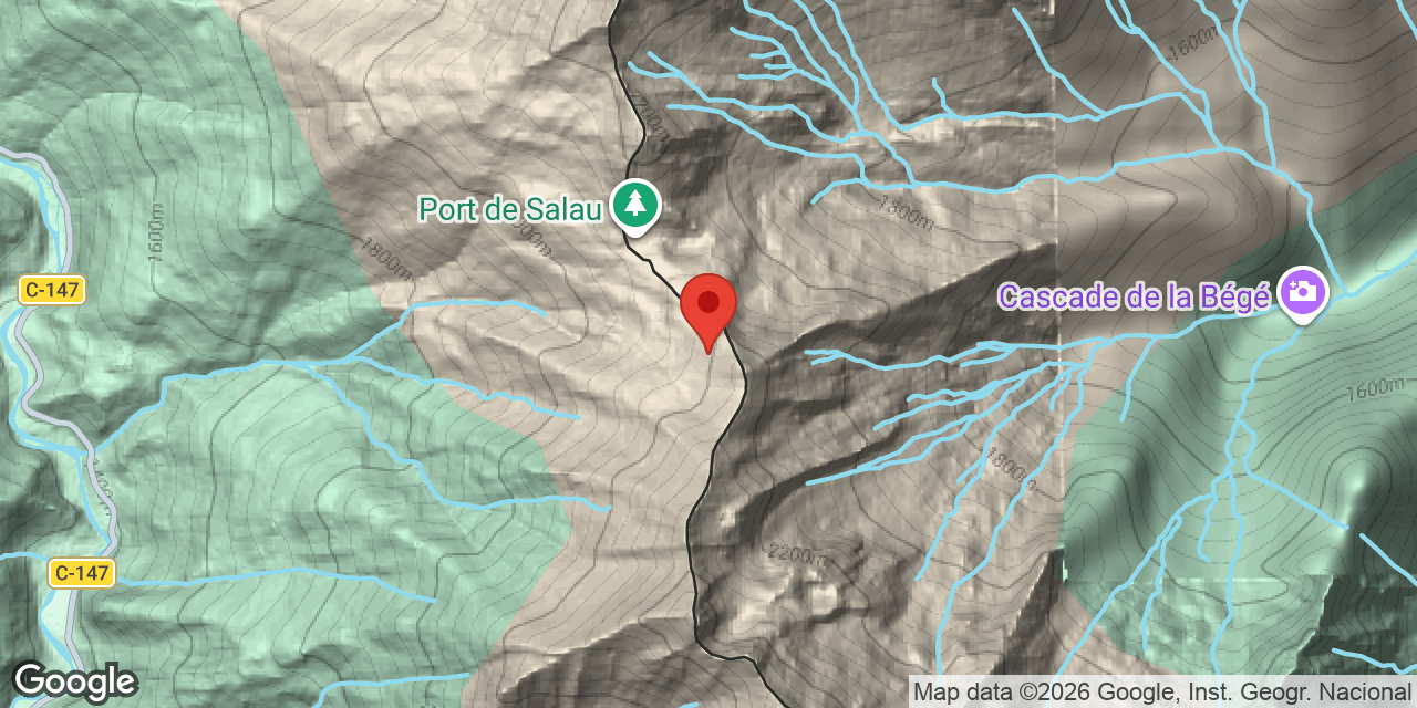 Carte de situation de ALÓS, FORAT D'