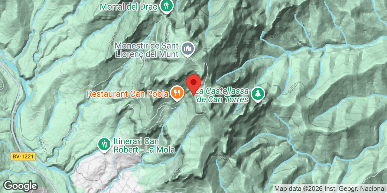 Mapa de situació de FRARE, COVA DEL