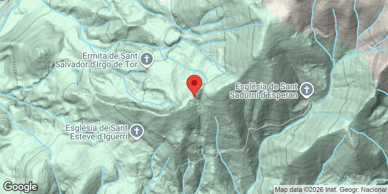 Mapa de situació de IRGO, FORAT D'