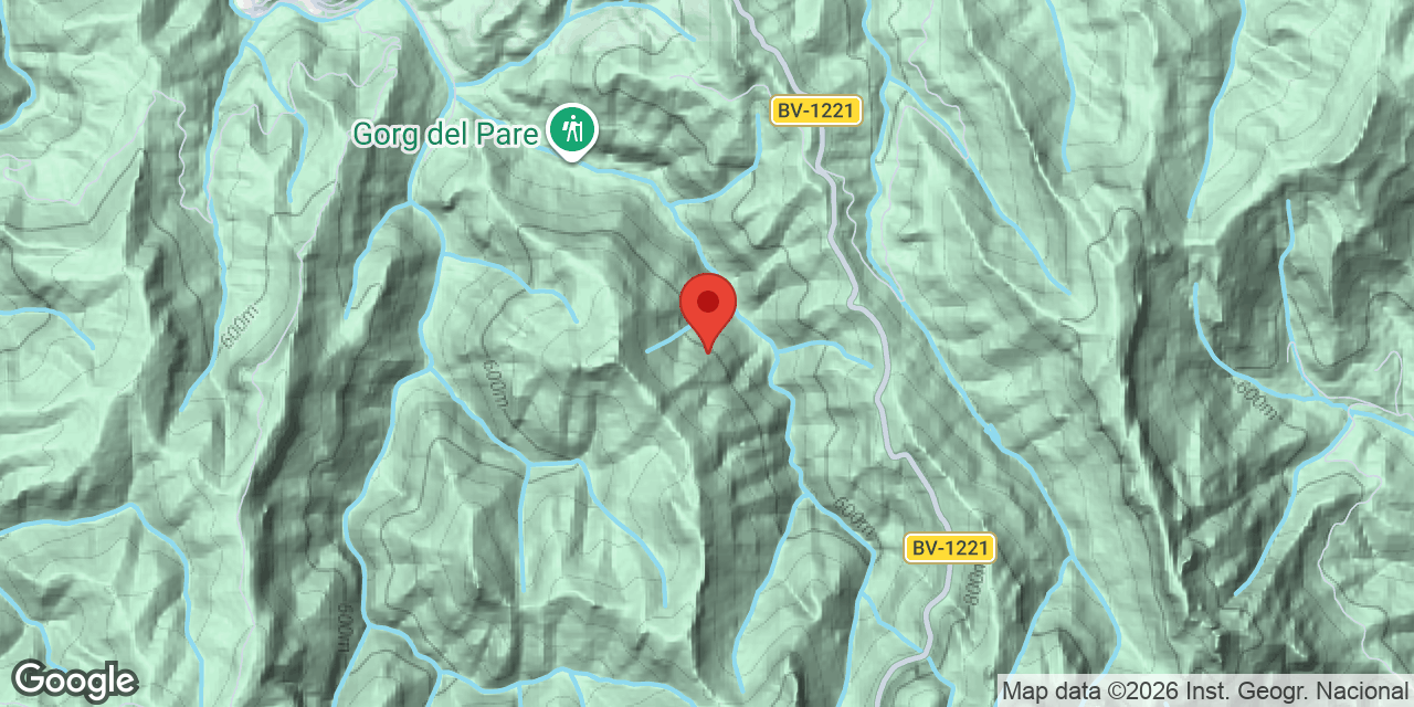 Mapa de situació de OBAGA DE SANT LLEÏR, AVENC DE L'