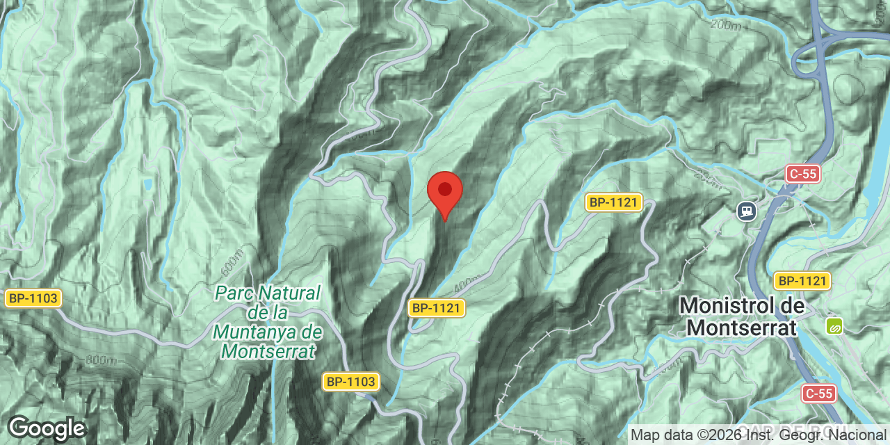 Carte de situation de CARENA DELS PITEUS, POUETÓ DE LA