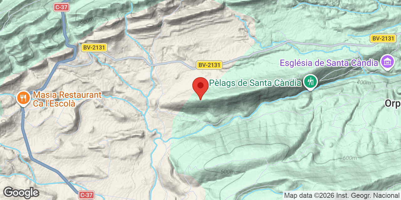 Location map of CENSADA NOVA, COVA DE LA