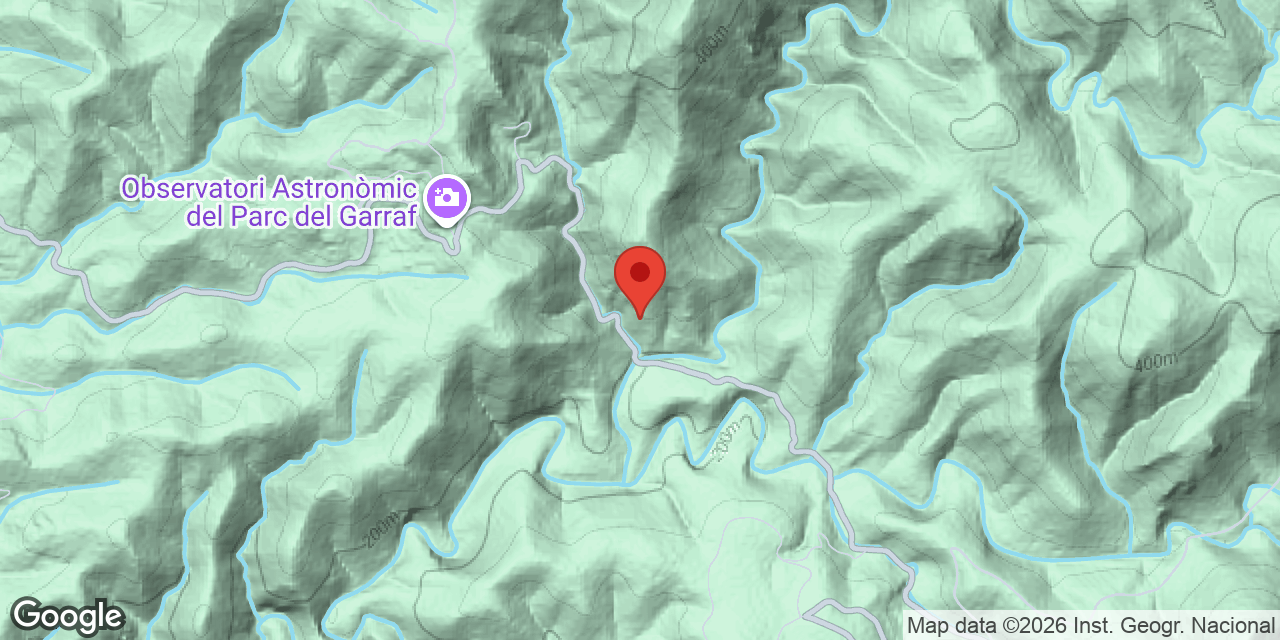 Mapa de situació de CENYIDOR 1, AVENC DEL