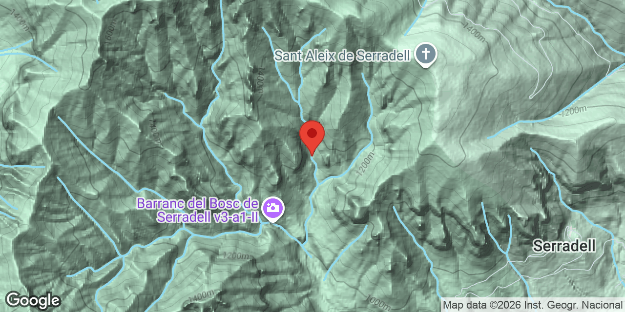 Location map of POTESTATS, GRALLER DE