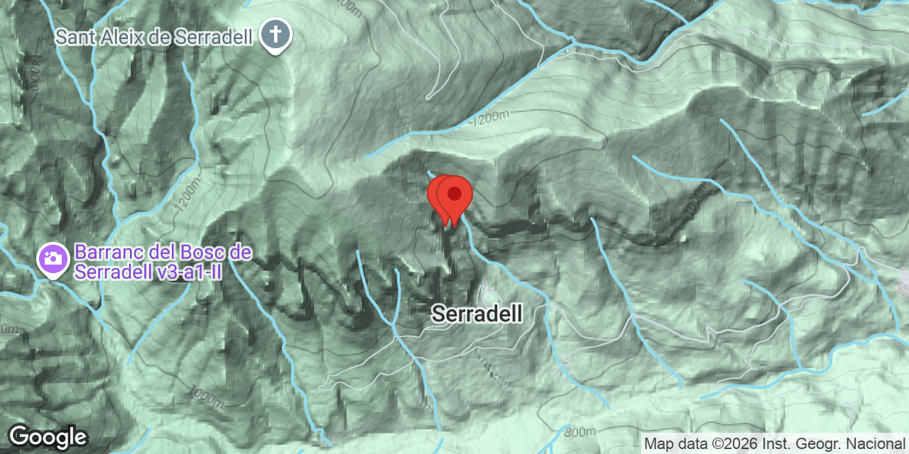 Mapa de situación de SORTA, ESPLUGA