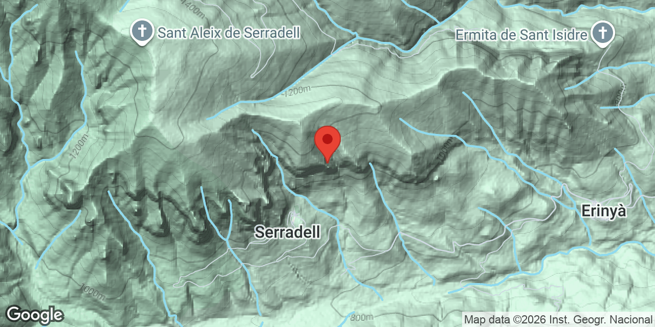 Carte de situation de ESPLUGUELL, L'