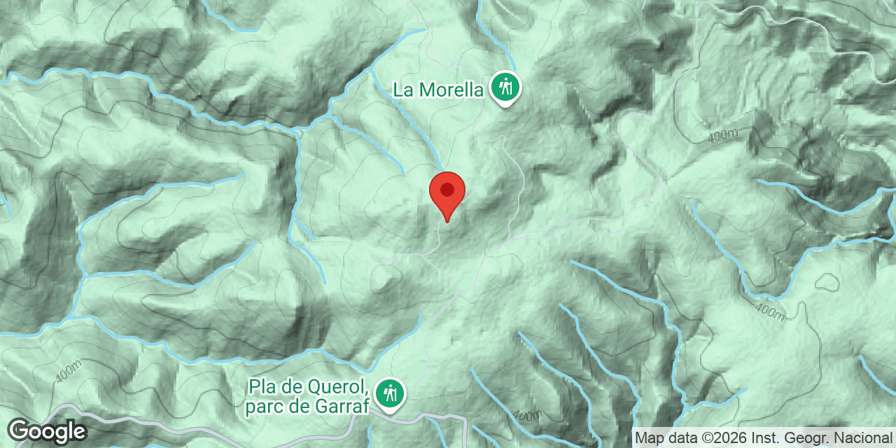 Mapa de situación de POLITJA, AVENC DE LA