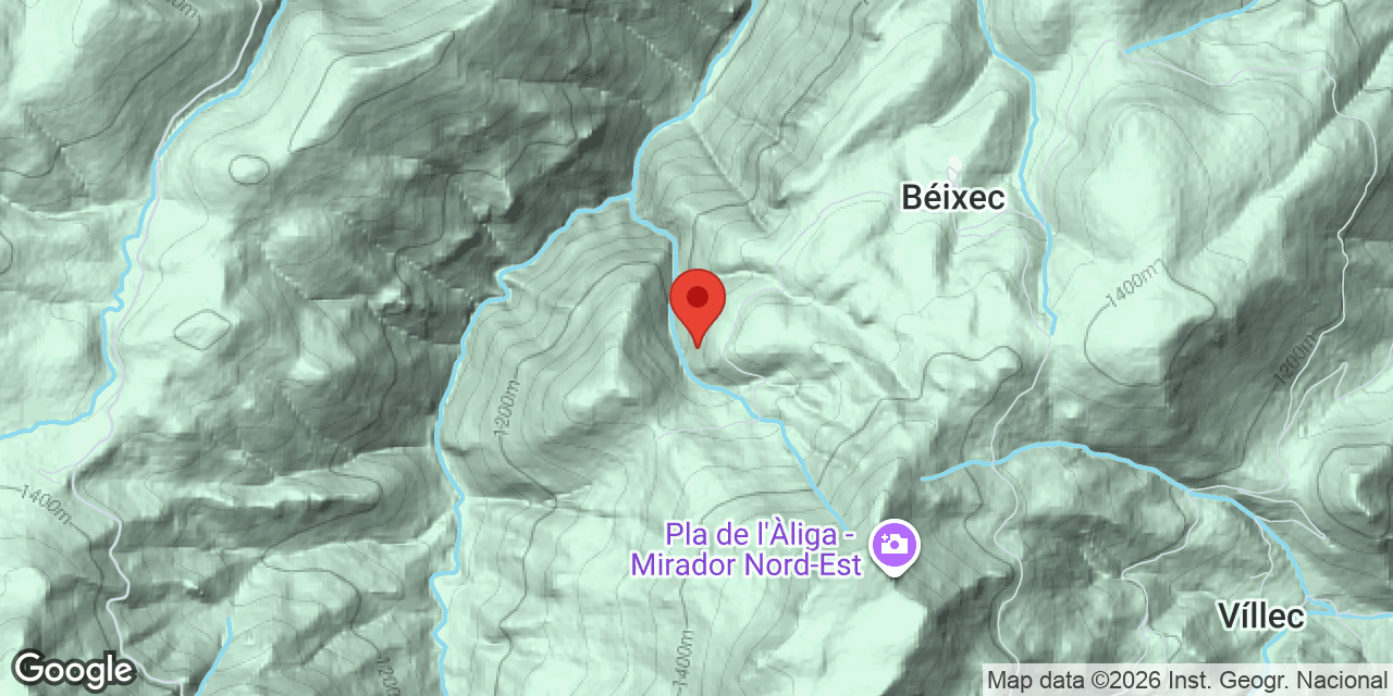 Mapa de situació de VIMA, TUTA DE