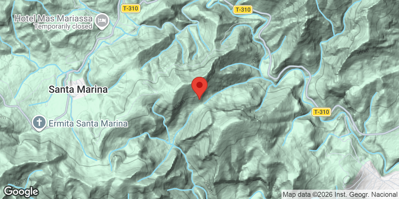 Location map of MARQUÈS, AVENC DEL