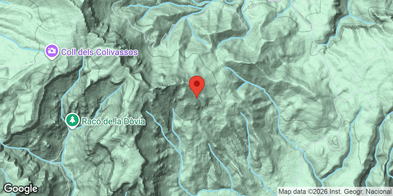 Carte de situation de COLL D'EN GROS, COVETA DEL
