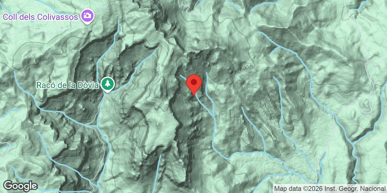 Location map of TABAC, COVA DEL