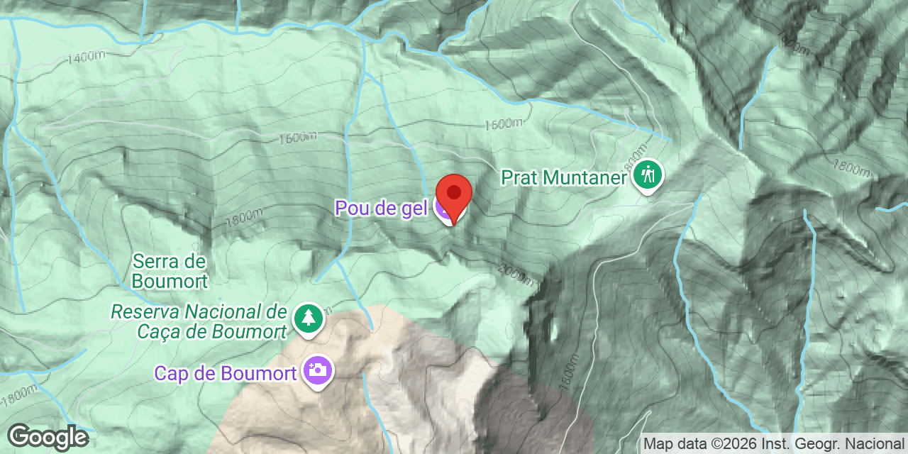 Carte de situation de GEL, POU DE