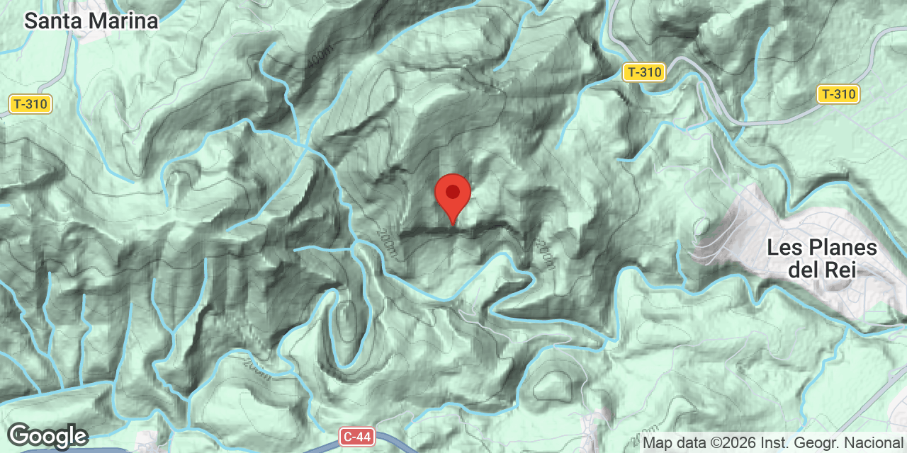 Mapa de situación de SOLANA DE CA LA TORRE, AVENC DE LA