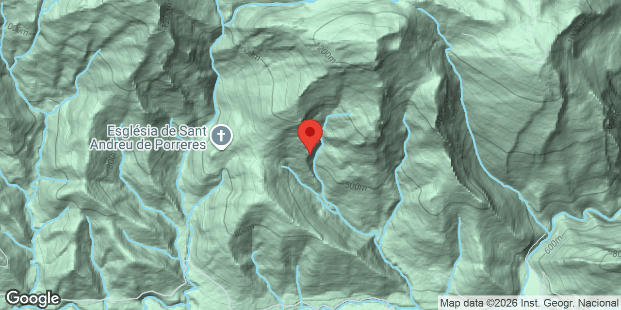 Location map of ALBA, COVA D'