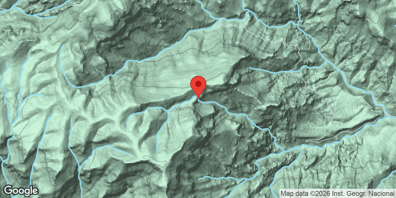 Mapa de situació de CANAL DE L'AVENC, AVENC DE LA