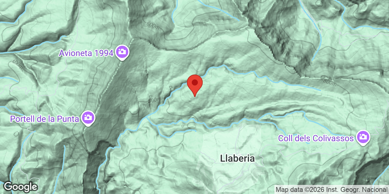 Mapa de situació de MASSEGA, COVA