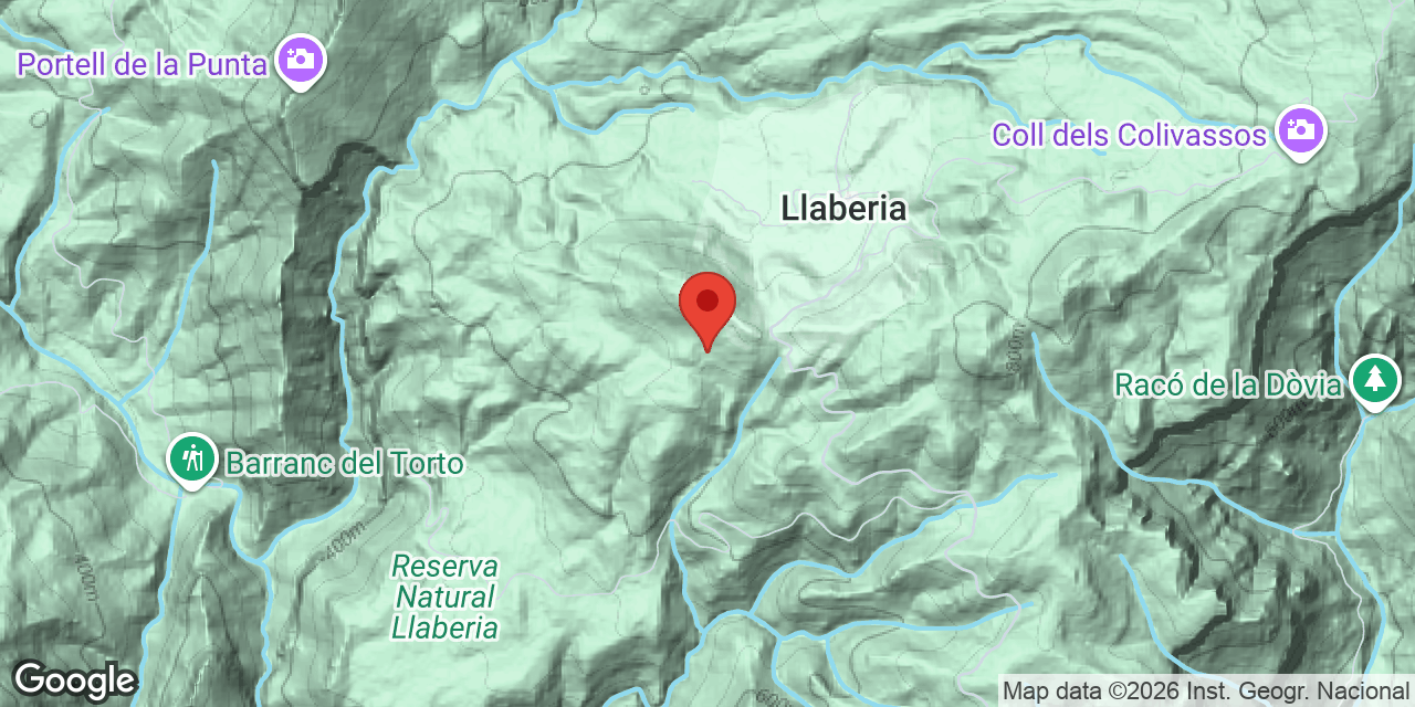 Carte de situation de RATOLÍ, AVENC DEL