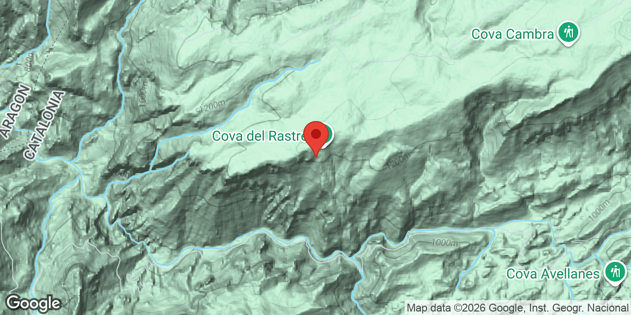Mapa de situació de RASTRE, BALMA DEL