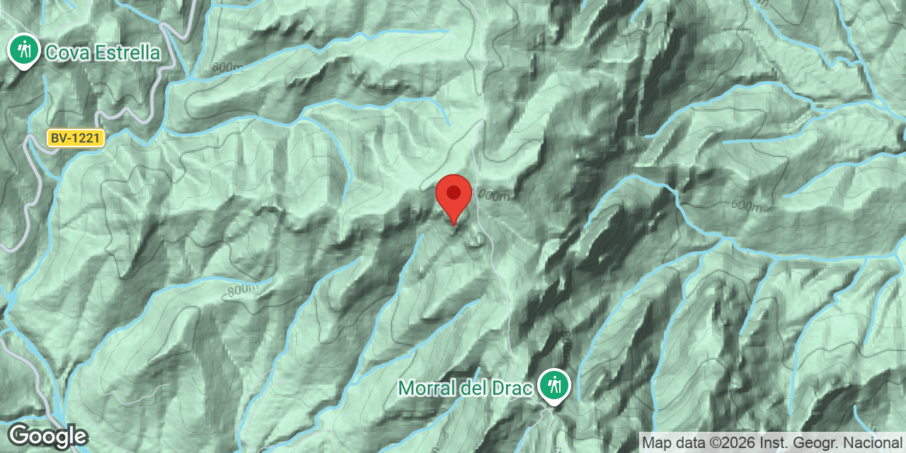 Location map of EGARA, COVA