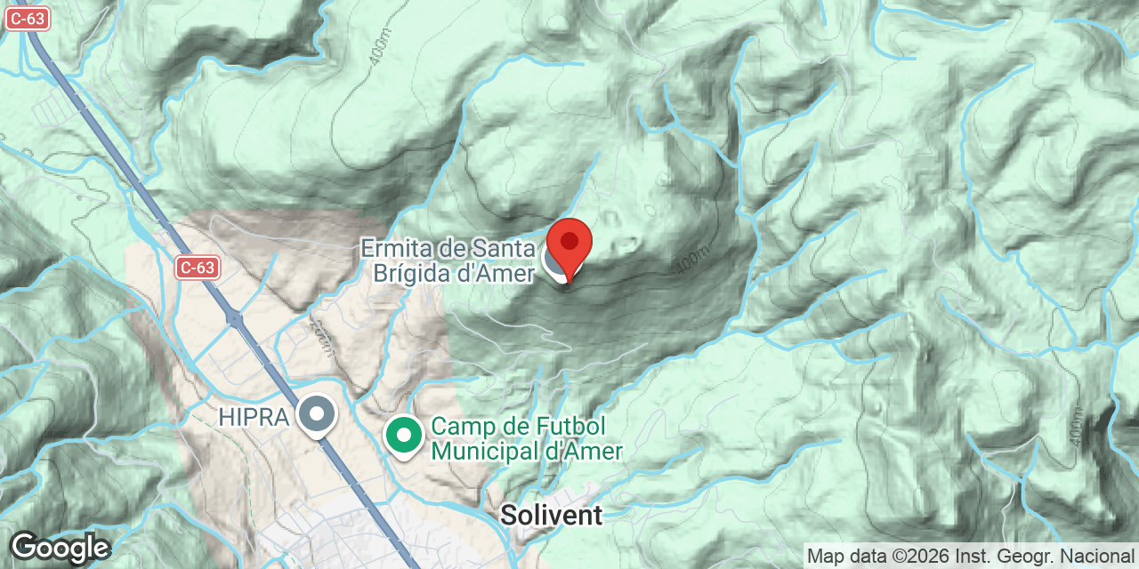Mapa de situació de SANTA BRÍGIDA, COVA Nº1 DE