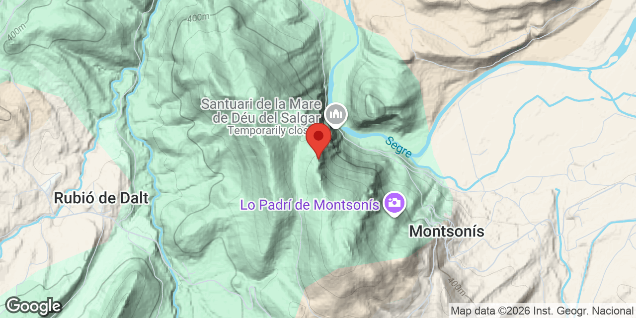 Mapa de situació de BANDOLER, COVA DEL
