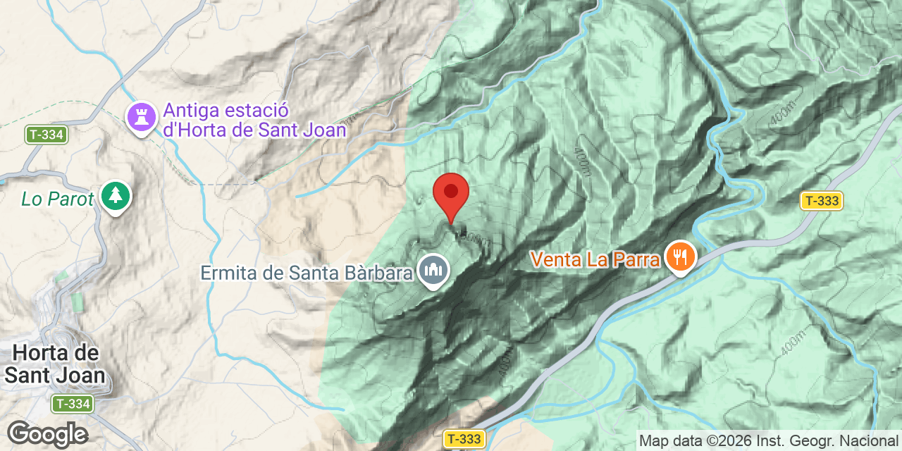 Location map of SANT SALVADOR, COVA DE