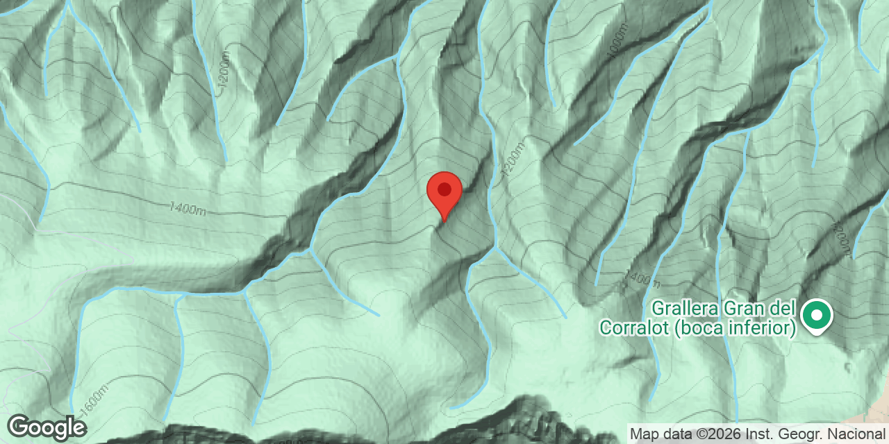 Mapa de situación de PICON BERNAT, COVA DE