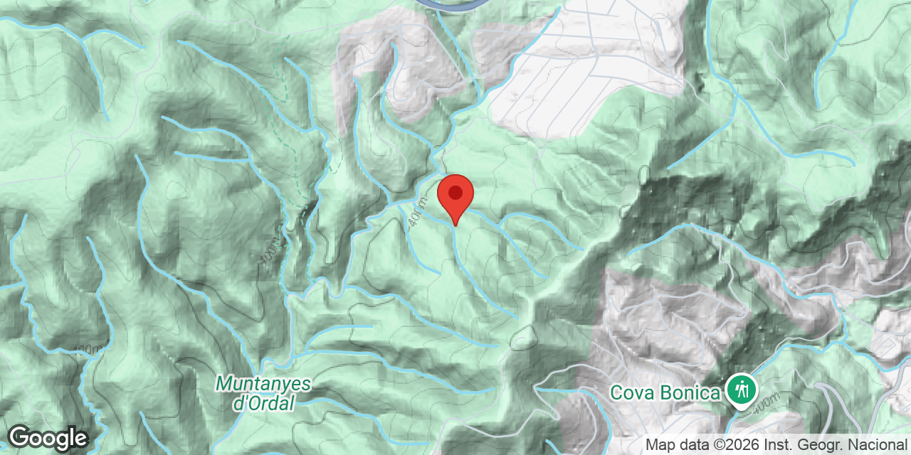 Mapa de situación de ESQUIROLET, AVENC DE L'