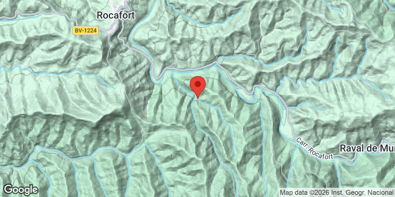 Carte de situation de VINYA GRAN, AVENC DE LA