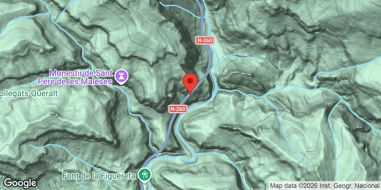 Mapa de situació de SERPENT, COVA DEL