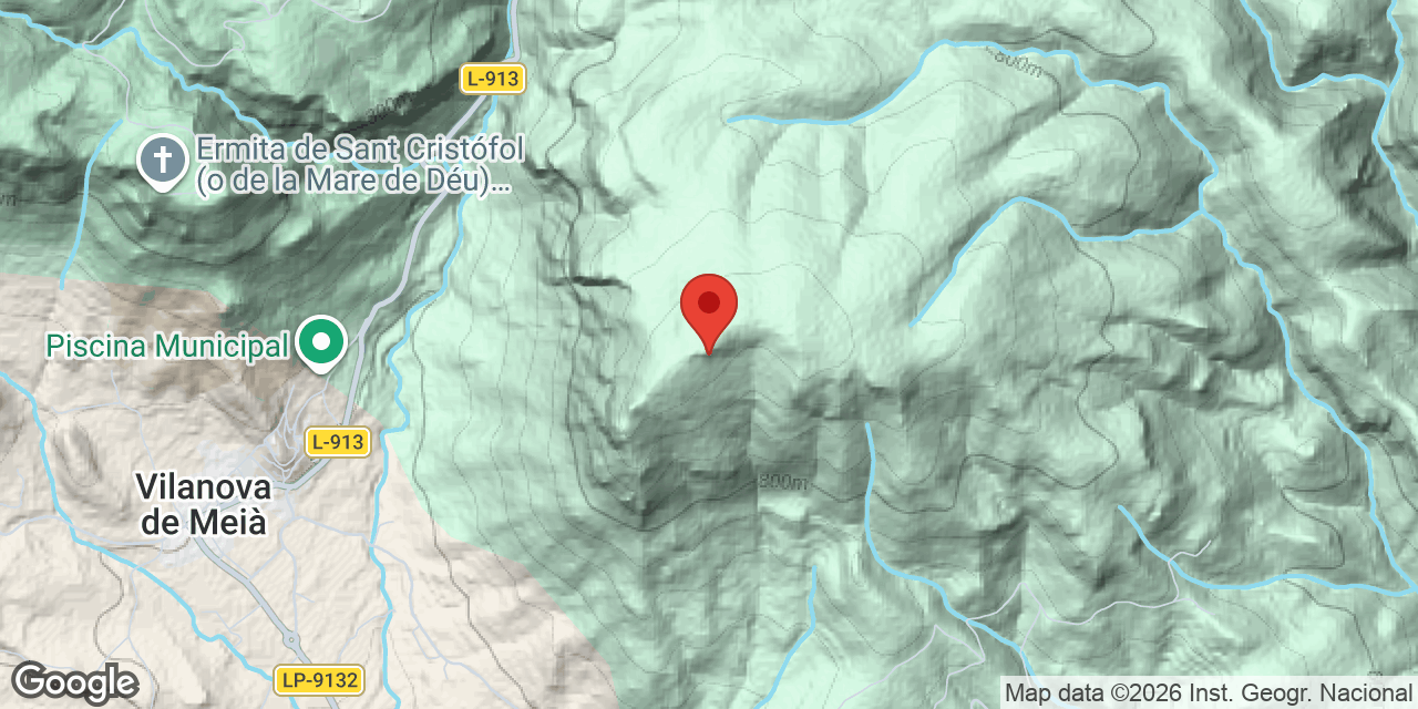 Carte de situation de COGULLÓ, BALMA DEL