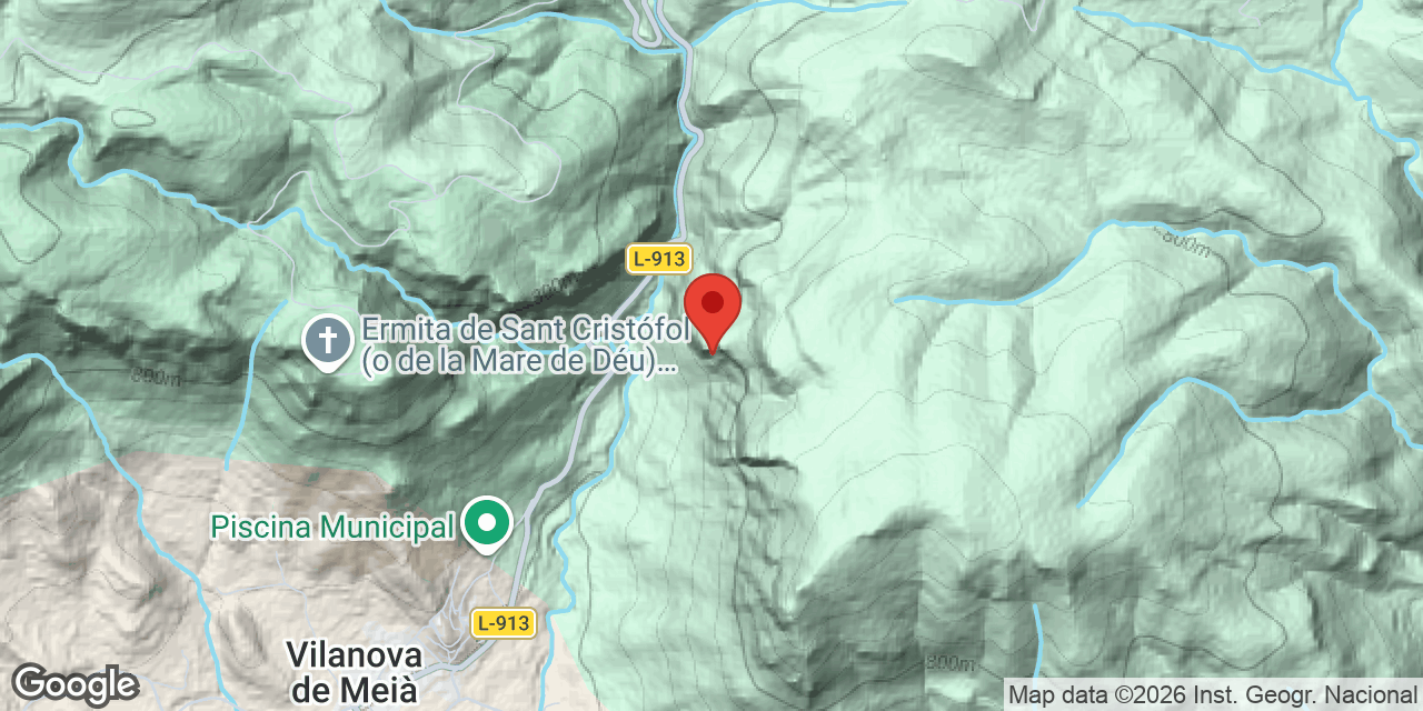Mapa de situación de OS, COVA DE L'
