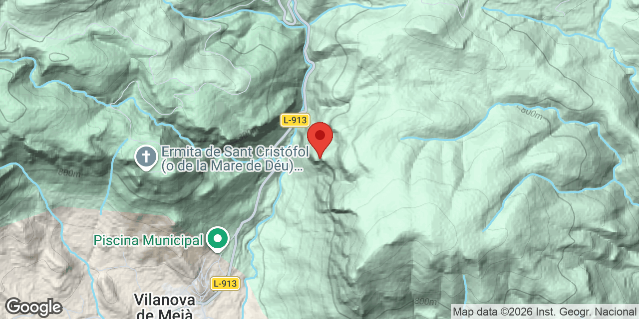 Mapa de situació de CASTEJON, COVA DEL