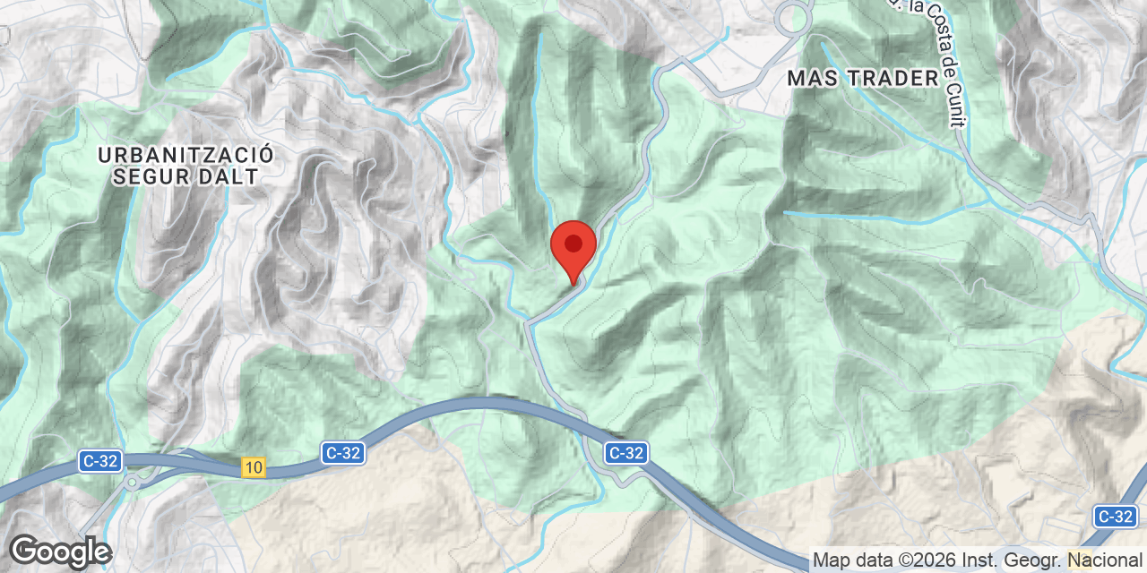 Mapa de situación de CAL SANTÓ, POU DE