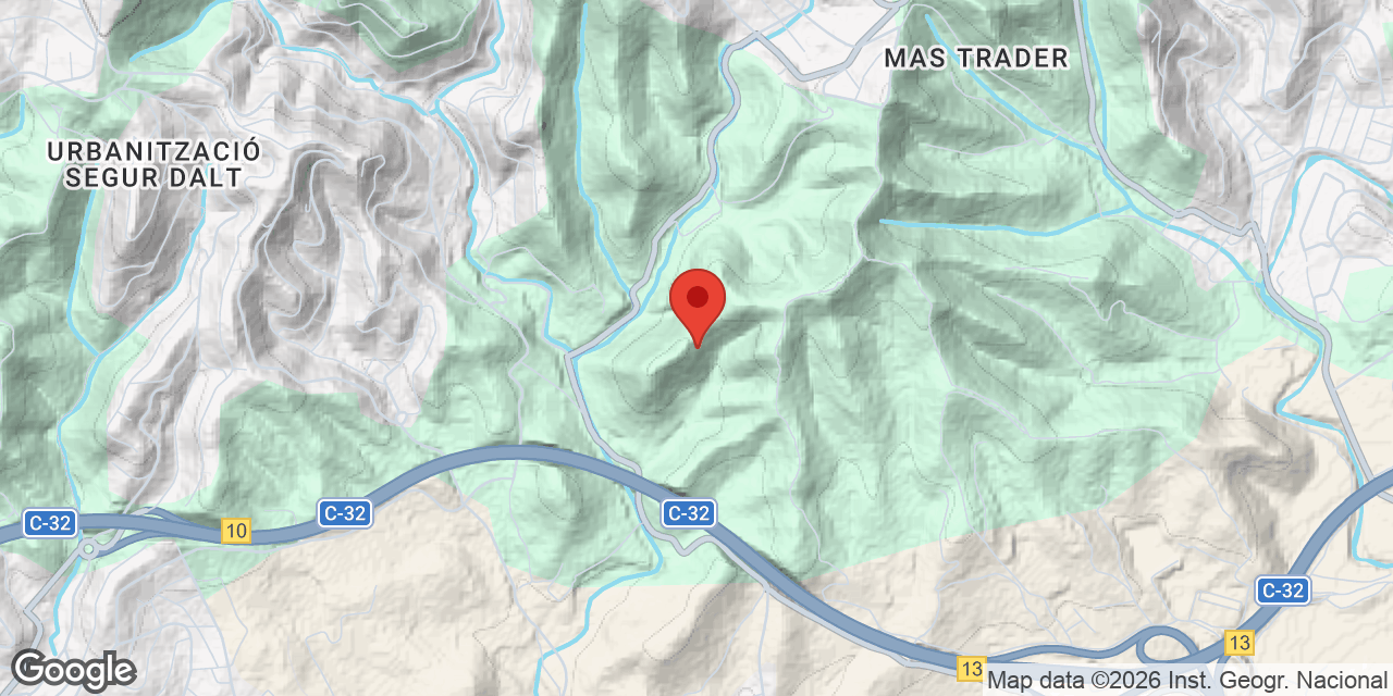 Mapa de situació de SANT ANTONI, AVENC DE