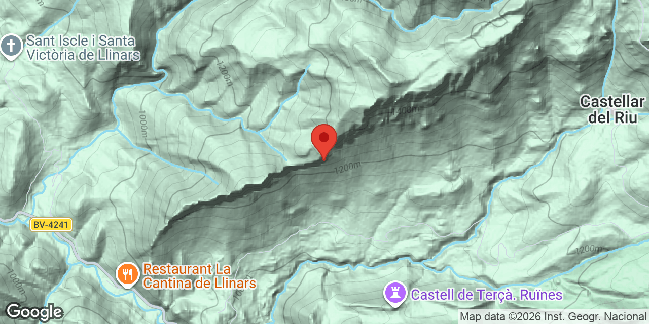 Carte de situation de ROCATERÇANA, COVA DE