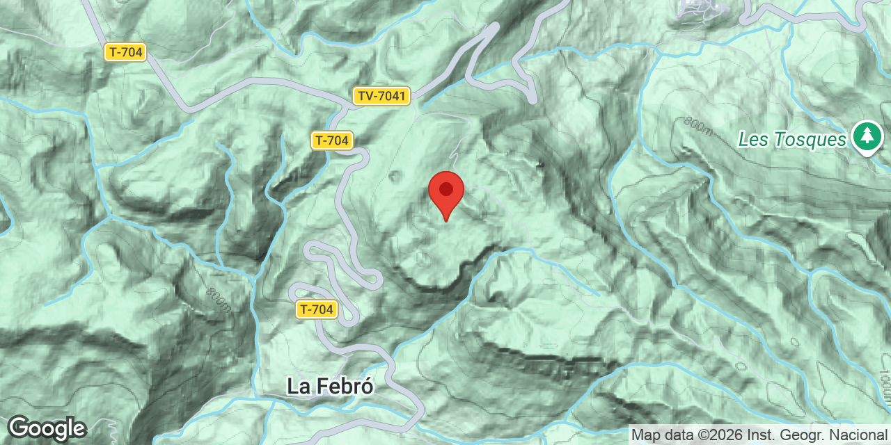 Mapa de situació de CASIMIRO, AVENC D'EN