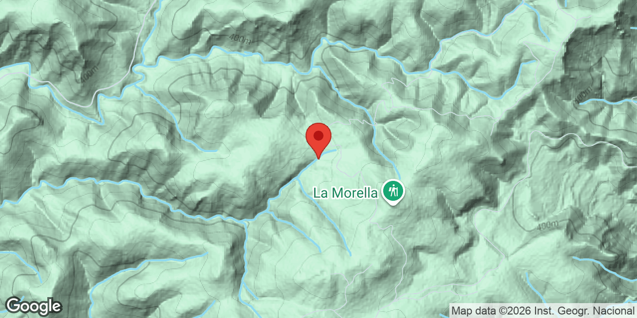 Mapa de situación de PERE, AVENC D'EN