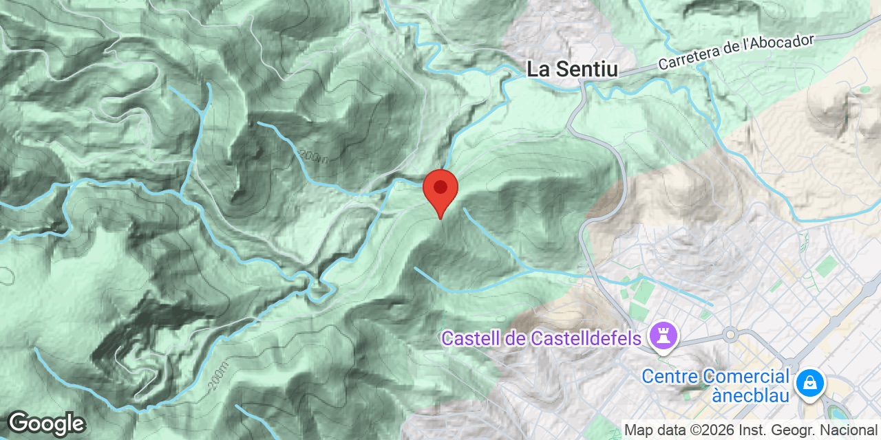 Mapa de situació de VÈRTEX, FORAT DEL